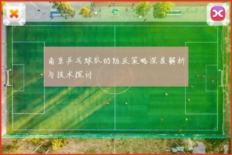 南京乒乓球队的防反策略深度解析与技术探讨